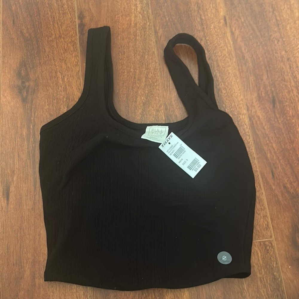 black tank top